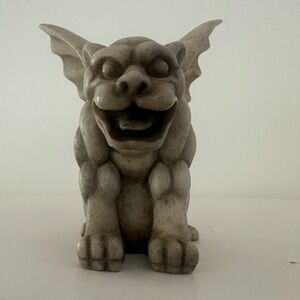 Gargoyle Figurine Statue Scary 3.5" Tall Pre-Owned